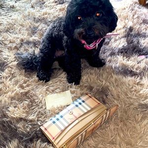 Burberry Harris Haymarket Check Brand New Continental Wallet